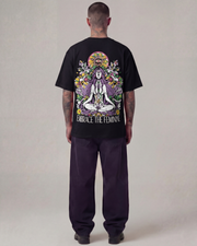 Mother Ayahuasca Oversized Black Unisex T-shirt