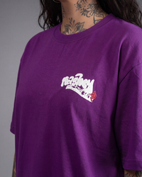Nashey Oversized Purple Unisex T-shirt