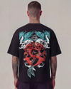 House of Dragons Oversized Black Unisex T-shirt