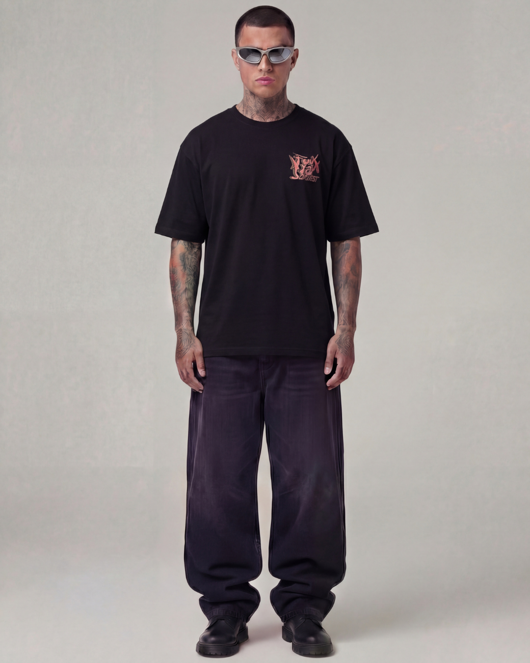 Fuck Y'all Softies Oversized Black Unisex T-shirt