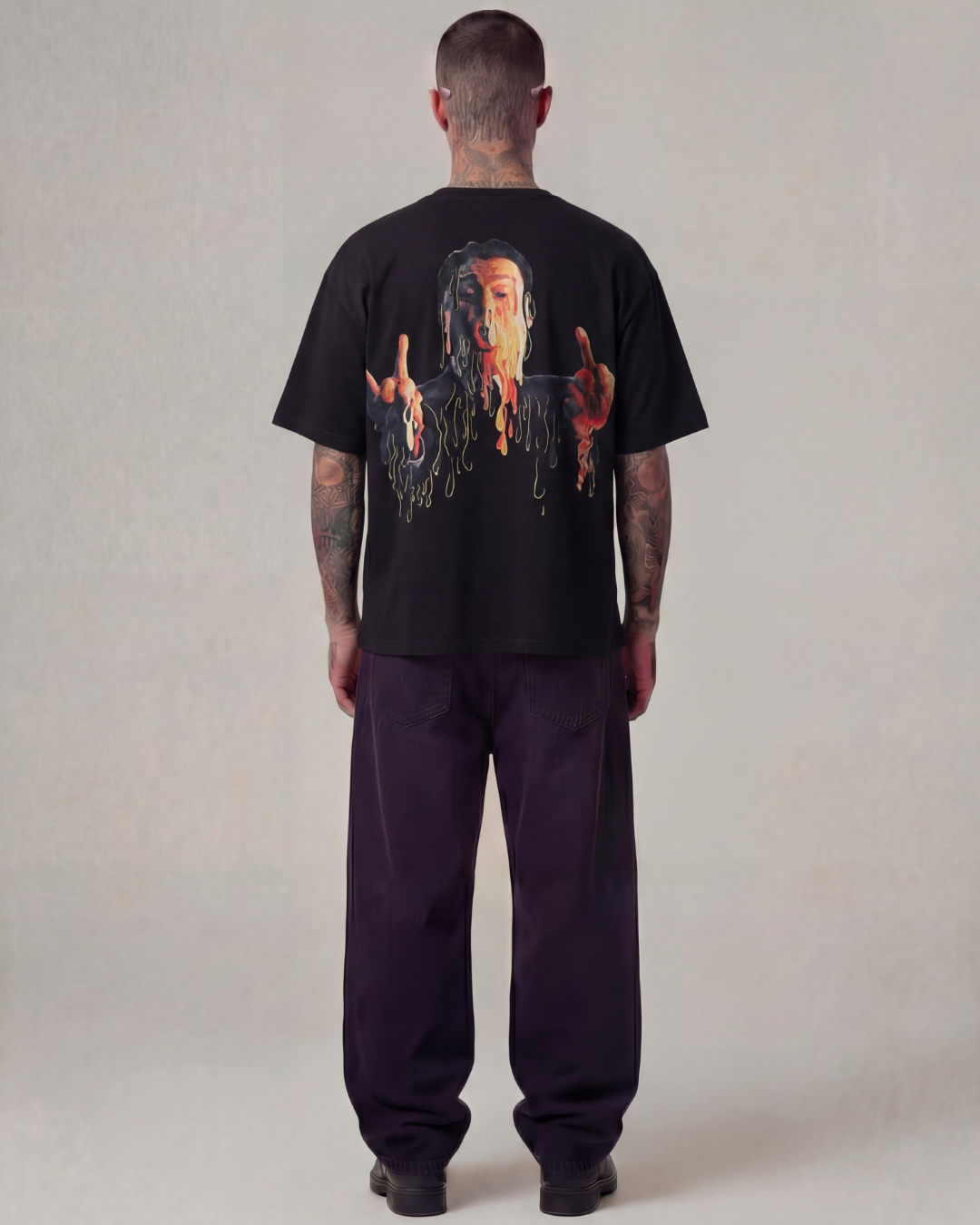 Fuck Y'all Softies Oversized Black Unisex T-shirt