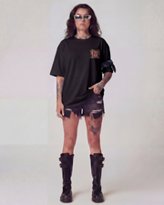 Fuck Y'all Softies Oversized Black Unisex T-shirt
