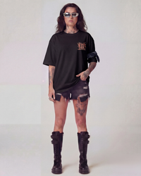 Fuck Y'all Softies Oversized Black Unisex T-shirt