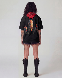 Fuck Y'all Softies Oversized Black Unisex T-shirt