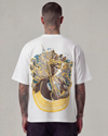 Fuck Society Oversized Offwhite Unisex T-shirt