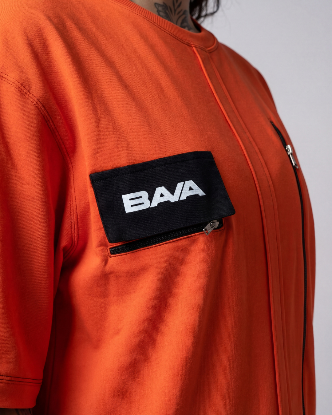 BAD Employee Oversized Orange Unisex T-shirt