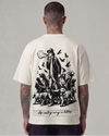Discipline>Motivation Oversized Offwhite Unisex T-shirt